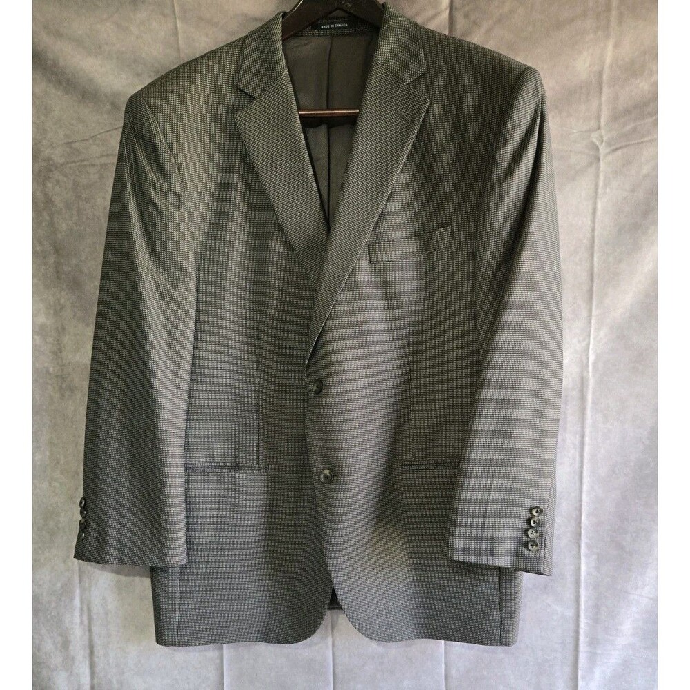 Cremieux Loro Piana Mens Blazer Sz 44  Professional Classy Work Office 100% Wool